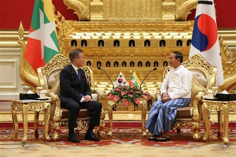 缅甸与韩国深化合作