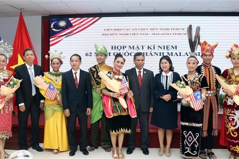 纪念马来西亚国庆62周年见面会在胡志明市举行