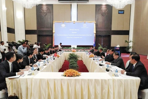 柬埔寨国家银行与越南国家银行加强合作关系