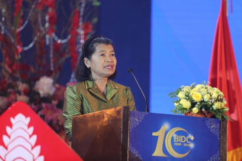 柬埔寨副首相梅森安高度评价越南BIDC银行对柬埔寨的贡献