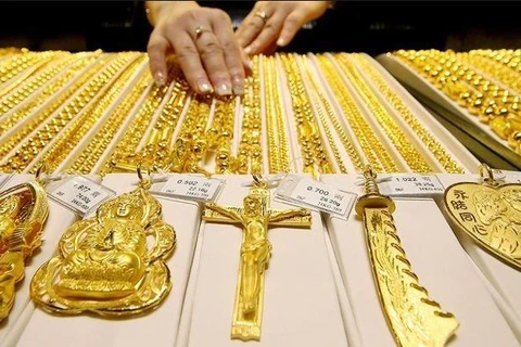 9月23日越南国内黄金价格保持在4200万越盾以上