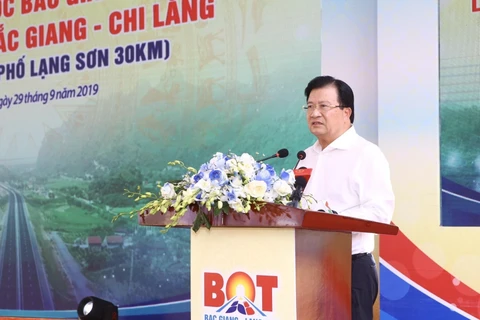 越南政府副总理郑廷勇出席北江-谅山高速公路通车仪式