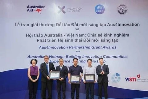 越南—澳大利亚创新伙伴奖颁奖仪式在河内举行