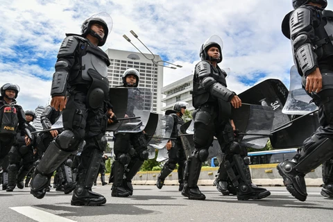 印尼警方挫败一起针对首都雅加达各购物中心的炸弹袭击阴谋