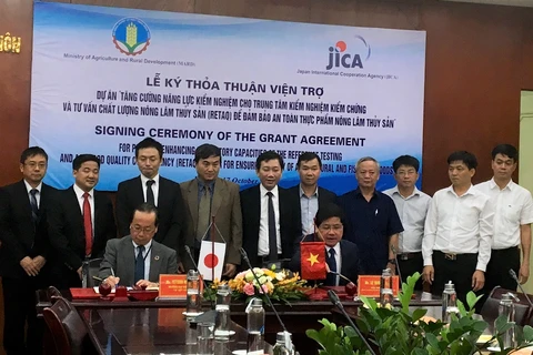 日本国际协力机构向越南提供食品检测设备