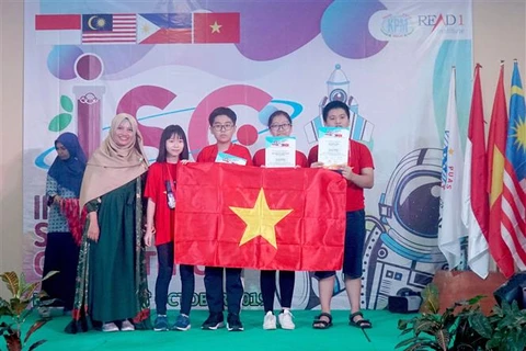 2019年国际科学竞赛：越南学生斩获4枚金牌