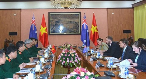 第三次越南与澳大利亚防务政策对话在首都堪培拉举行