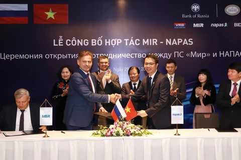 越南和俄罗斯加强ATM卡支付领域合作