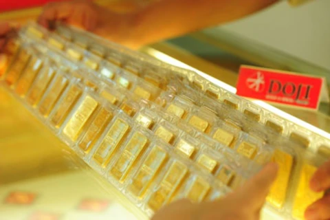 11月6日越南国内黄金价格下调20万越盾