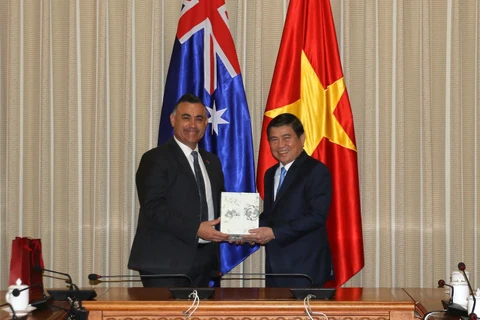 越南胡志明市同澳大利亚新南威尔士州加强合作