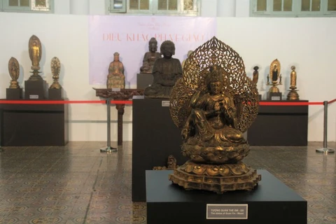 古佛像雕塑展览亮相胡志明市美术博物馆