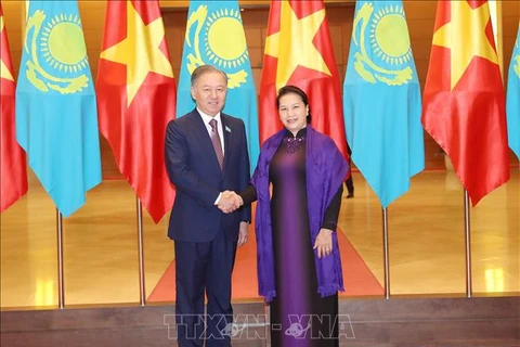 哈萨克斯坦议会下院议长尼格马图林圆满结束对越南的正式访问