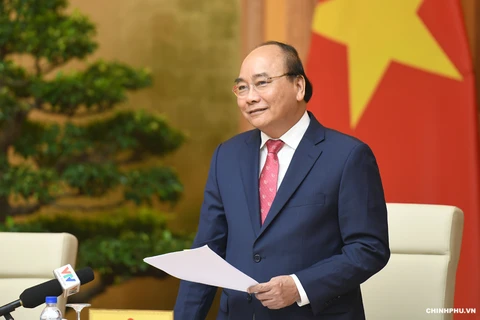 政府总理阮春福致信鼓舞国家男足队主教练朴恒绪和越南体育代表团