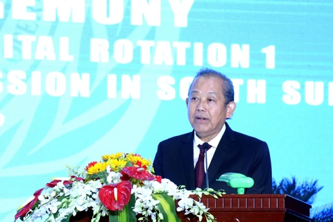 张和平副总理：一号二级野战医院每一位成员均是越南和平使者