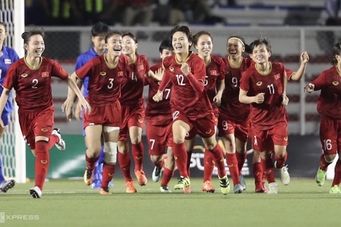越南国家女足在2019年第四季度世界排行榜上上升2位 居亚洲第6位