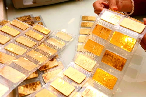 12月26日越南国内黄金价格保持在4200万越盾以上