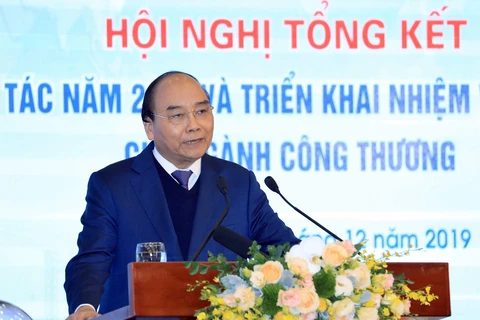 阮春福要求工贸部实现2020年出口额达3000亿美元的目标