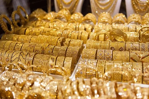 1月8日越南国内黄金价格再次接近4500万越盾