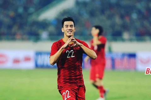2020年U23亚洲杯：亚足联高度盛赞越南球员进玲