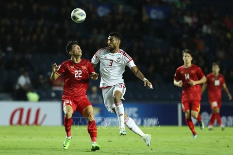U23亚洲杯：越南队与阿联酋队0比0言和