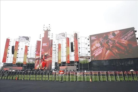 世界一级方程式锦标赛越南站欢迎音乐会在胡志明市举行