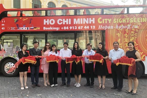 胡志明市观光巴士公交车线路正式开通
