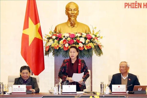 越南国会常委会第42次会议落下帷幕