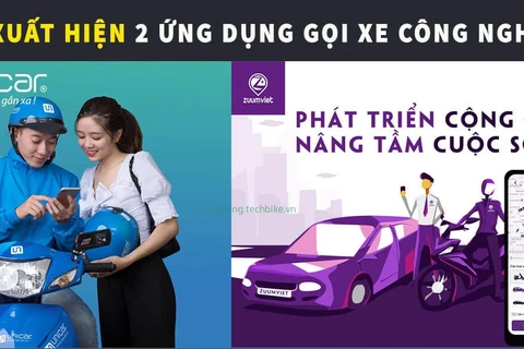越南网约车市场增加两个新成员
