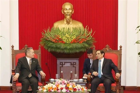 日本共产党代表团对越南进行工作访问