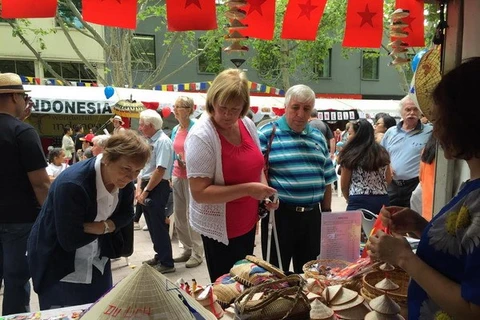 越南参加在堪培拉举行的澳大利亚多元文化节