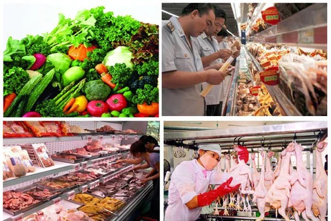 越南各地的农林水产品食品安全排名结果揭晓