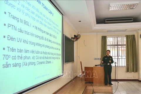 越南军队各医疗机构已为新冠病毒检测做好准备