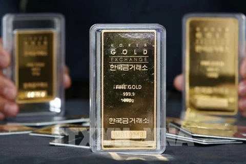 越南国内黄金价格上涨50万越盾