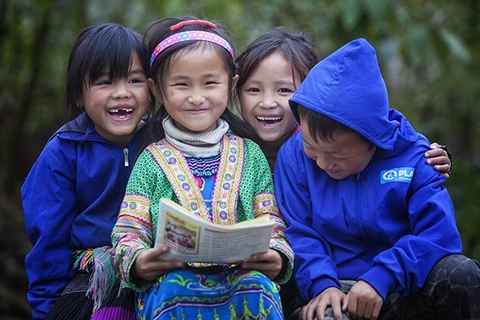 越南国际计划组织助力少数民族儿童免受疫情的影响