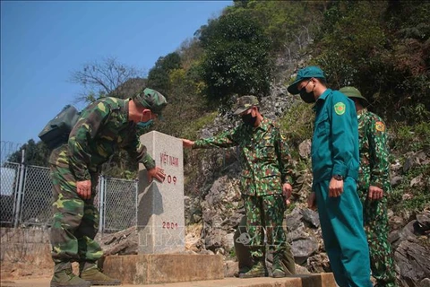 高平省边防部队加固防疫线 全力守护人民健康安全