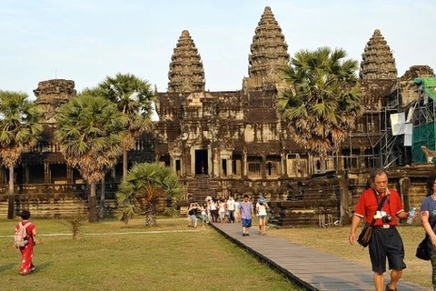 2020年4月柬埔寨吴哥考古公园的门票收入同比下降99.5%