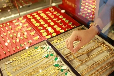 5月6日越南国内黄金价格上涨5万越盾