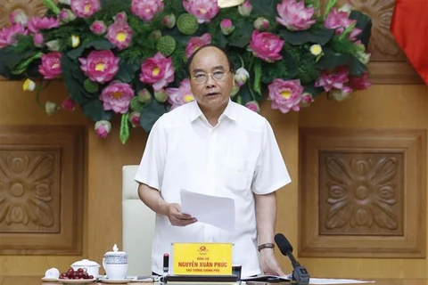 阮春福总理：应为政府与企业会议“营造新气氛”