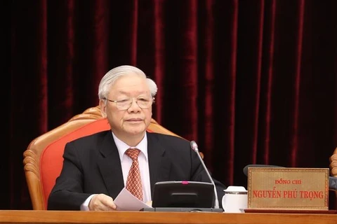 阮富仲：越共第十三届中央委员会要做到团结紧张、严肃活泼，确保全党统一意志、统一行动、步调一致向前进