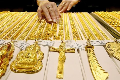 5月18日越南国内黄金价格上涨40万越盾以上