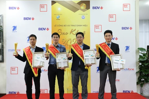  2020年奎星奖对越南国家数字化转型进程做出贡献