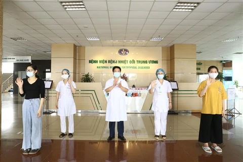 越南新增三名新冠肺炎确诊患者治愈出院