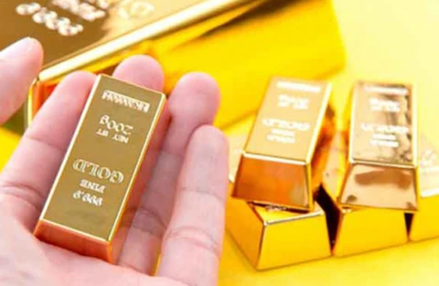 5月19日越南国内黄金价格下降45万越盾