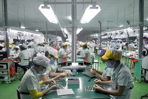 前4月中国是越南电脑和电子零件最大出口市场