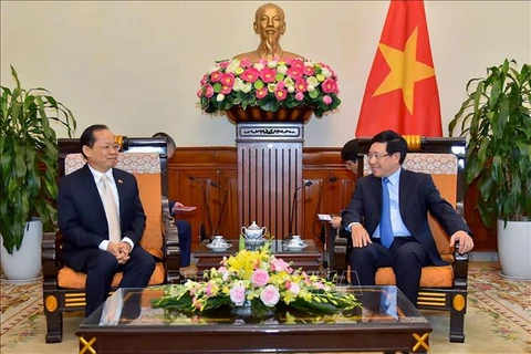 范平明副总理：越南一直重为与柬埔寨的合作关系给予优先