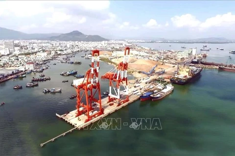 6月3日归仁港至东北亚海运航线正式启航