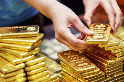 6月3日越南国内黄金价格下降15万越盾