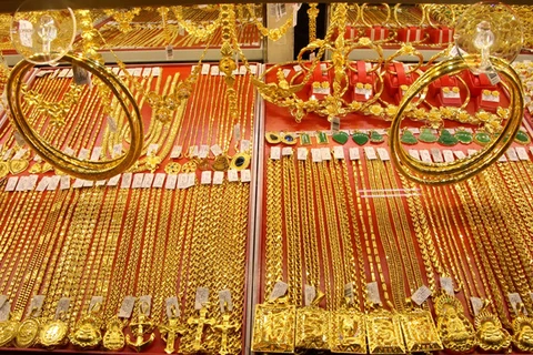 6月9日越南国内黄金价格上涨10万越盾