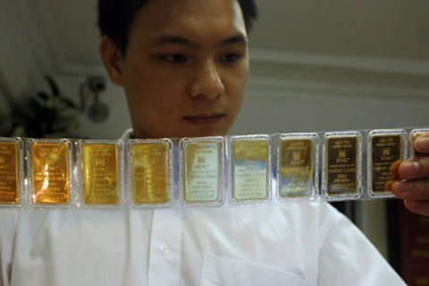 15日越南国内黄金价格小幅上涨