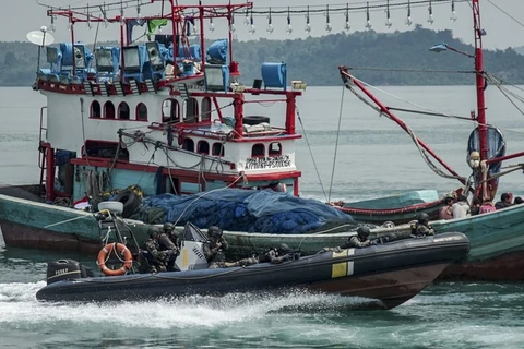 印尼改变对被扣留的外国渔船的处理政策